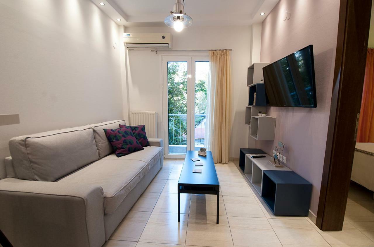 Smart Living Flat, Melenikou Apartman Szaloniki Kültér fotó
