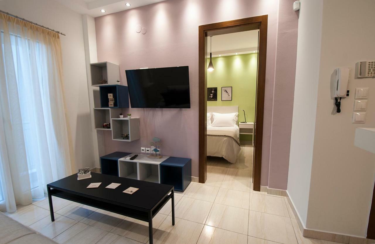 Smart Living Flat, Melenikou Apartman Szaloniki Kültér fotó